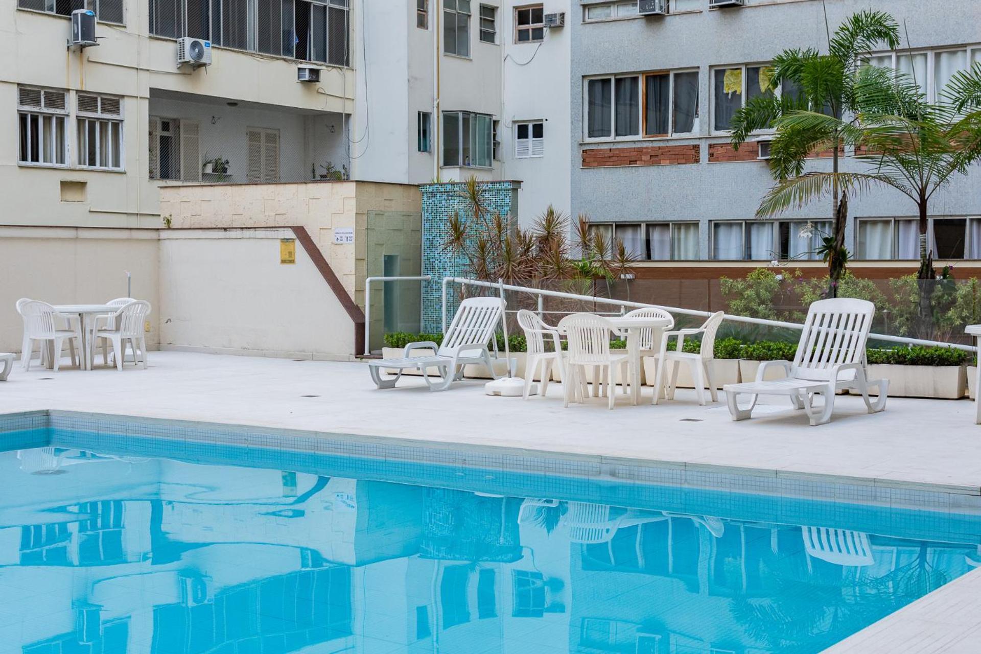 Flat Posto 6 Com Piscina - Copacabana * Río de Janeiro
